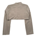 Naice Giacca Modello Crop Tinta Unita  per Bambina 23489 BEIGE NAICE 