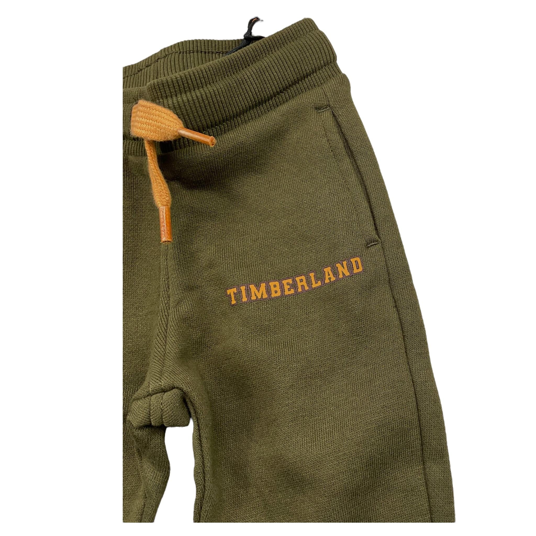 REPLAY pantalone tuta tinta unita con logo Verde per Neonato T6026504 VERDE REPLAY 