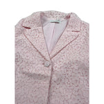 M+E' Giacca Tinta Unita con Ricami per Bambina UE0822J ROSA M+E' 