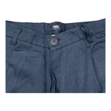 Manuell & Frank Bermuda Tinta Unita con Girovita Regolabile per Bambino MF2233R BLU MANUELL & FRANK 