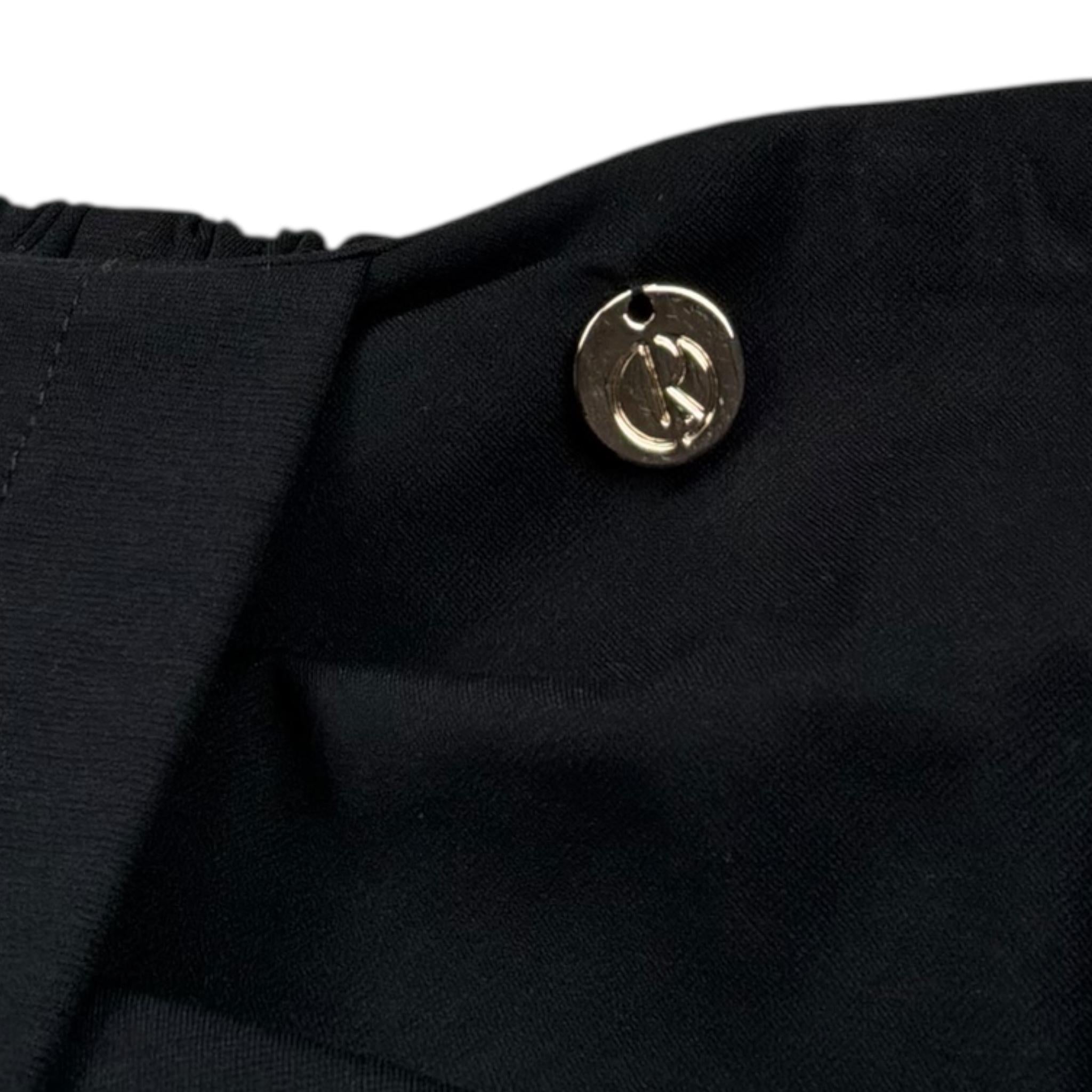 Relish Short Modello Gonna Tinta Unita per Bambina RGP2407056010 NERO RELISH 