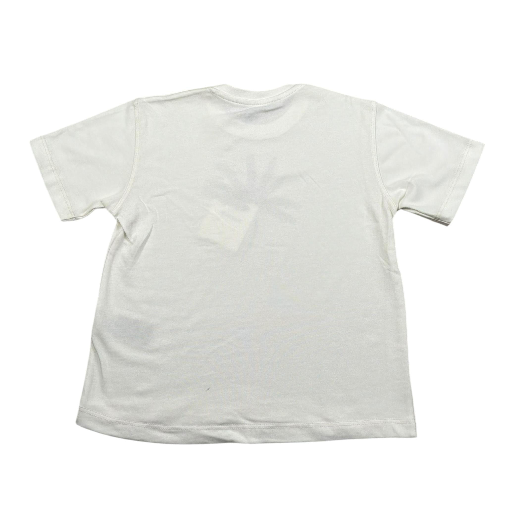 I'M Brian T-Shirt Girocollo Tinta Unita con Stampa per Neonato TS3325J BIANCO I'M BRIAN 