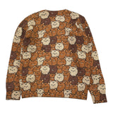 SAINT BARTH maglia tinta unita girocollo con stampa Beige per Bambino BABYBEARS BEIGE SAINT BARTH 