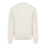 SAINT BARTH maglia girocollo tinta unita con stampa Panna per Bambino DOU0001XX PANNA SAINT BARTH 