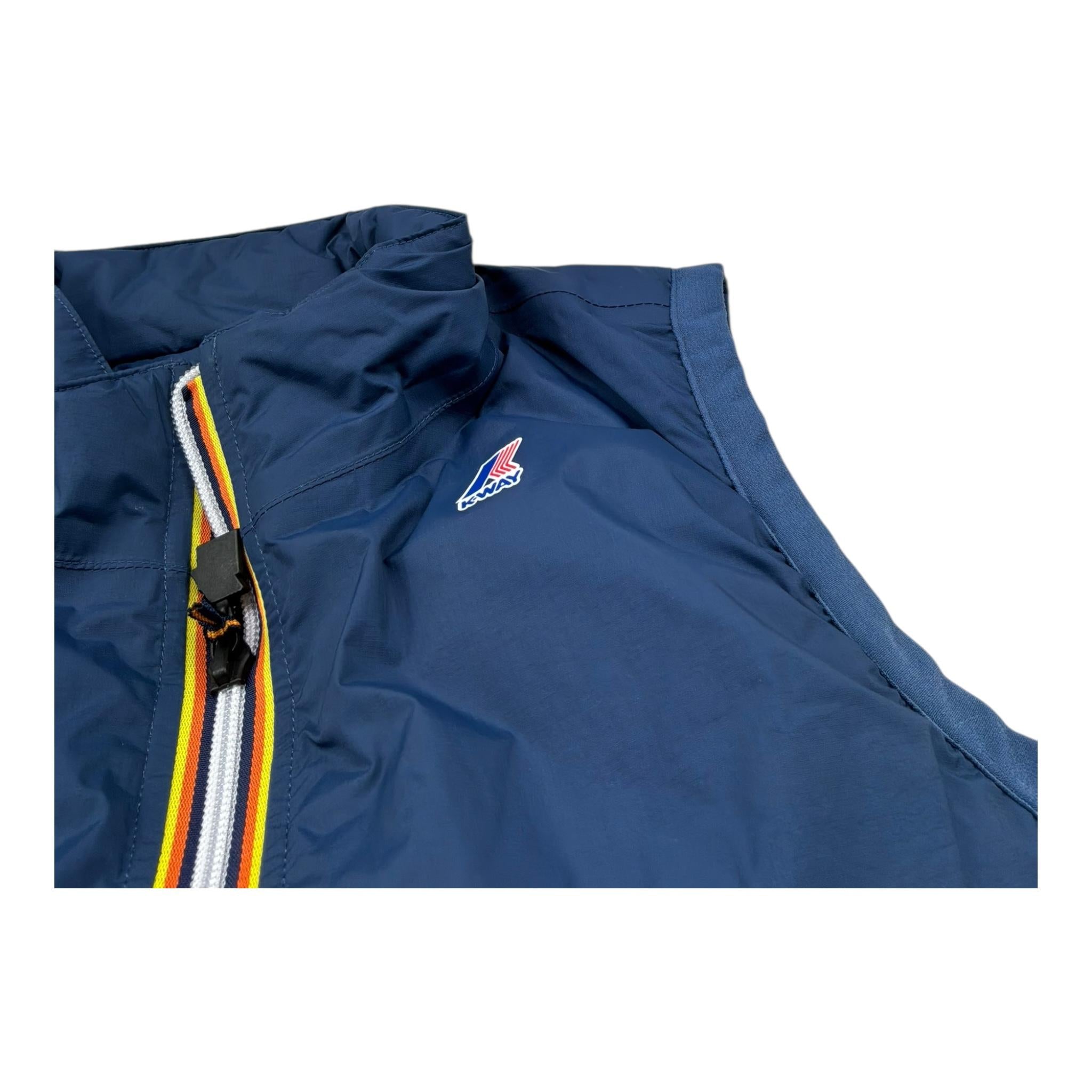 K-Way Giubbino Modello Smanicato Tinta Unita per Bambino K7141GW BLU K-WAY 