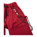 NEVER TOO pantalone tinta unita con elastico in vita Rosso per Neonato NT2203NX ROSSO NEVER TOO 