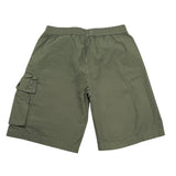 C.P. Company Bermuda Tinta Unita con Elastico In Vita per Bambino CUQ00B VERDE C.P. COMPANY 