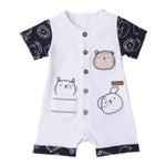 Minibanda Pagliaccetto Mezza Manica Tinta Unita per Neonato 3B686 BIANCO MINIBANDA 