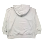 JOHN RICHMOND felpa chiusa con cappuccio tinta unita con stampa in contrasto Bianco per Bambino RGA25099FE BIANCO JOHN RICHMOND 