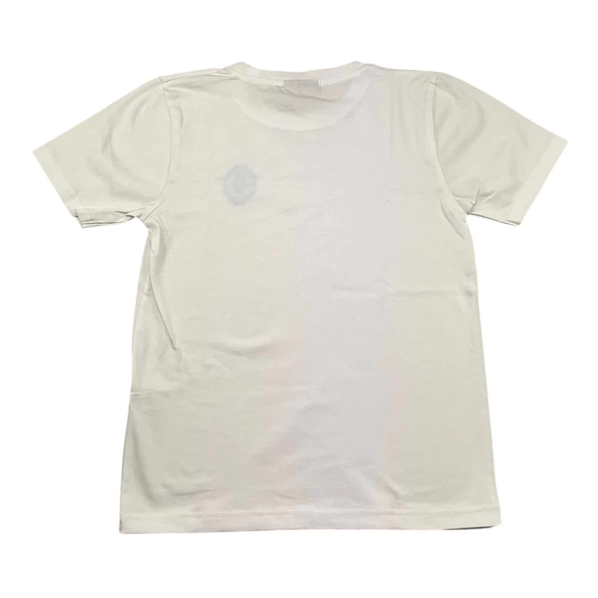 F**K T-Shirt Girocollo Tinta Unita con Stampa per Bambino FJ25J01TS90WH BIANCO F**K 