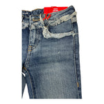 DIESEL jeans tinta unita modello a zampa Blu per Bambina J01549 BLU DIESEL 