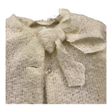 LA STUPENDERIA coprispalle tinta unita con fiocco Panna per Neonata TBGC52 PANNA LA STUPENDERIA 