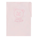 Guess Tutina Tinta Unita con Stampa per Neonata H2YW00KA6W3 ROSA CIPRIA GUESS 
