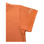 Superculture T-Shirt Girocollo Tinta Unita con Logo per Bambina EVAJ PESCA SUPERCULTURE 