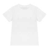 Missoni T-Shirt Girocollo Tinta Unita con Stampa per Bambino MW8P91 BIANCO MISSONI 