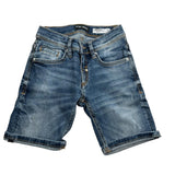Antony Morato Bermuda tinta unita In Denim Blu per Bambino MKDS00028XXX BLU ANTONY MORATO 