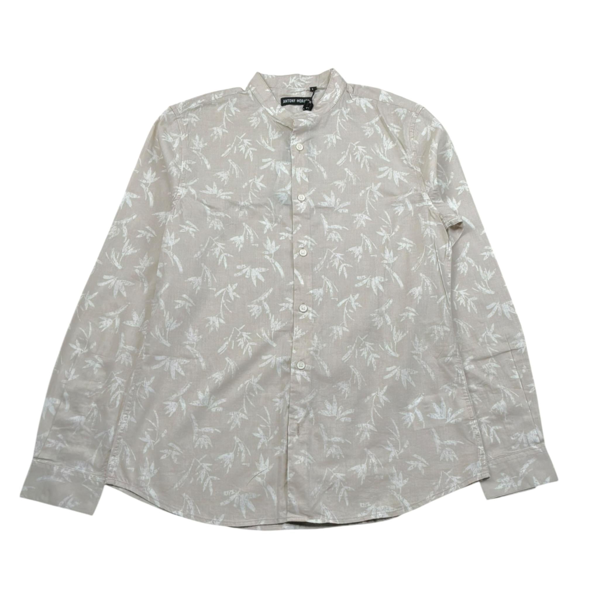 Antony Morato Camicia Tinta Unita con Fantasia Manica Lunga per Bambino SL00251 BEIGE ANTONY MORATO 