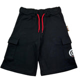 Just Cavalli Bermuda In Felpa Tinta Unita con Logo per Bambino JBP26044BE NERO JUST CAVALLI 