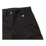 DIXIE pantalone tinta unita modello palazzo Nero per Bambina PHS8132G67 NERO DIXIE 