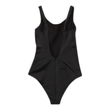 Dsquared2 Costume Intero Tinta Unita con Stampa per Bambina DQ0276 NERO DSQUARED2 