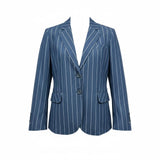 Manuel & Frank Giacca Tinta Unita con Fantasia A Righe per Bambino MF6263R BLU MANUEL & FRANK 