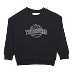 TIMBERLAND felpa chiusa girocollo con logo Nero per Bambino T60315 NERO TIMBERLAND 