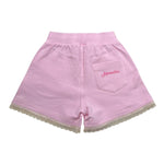 Monnalisa Short Tinta Unita con Stampa per Bambina 19E404 ROSA MONNALISA 