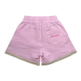Monnalisa Short Tinta Unita con Stampa per Bambina 19E404 ROSA MONNALISA 