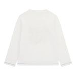 GUESS shirt girocollo tinta unita con stampa Bianco per Neonato N4YI01K8HM4NXXXX BIANCO GUESS 