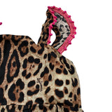 40Weft Abito Fantasia Maculata Beige per Neonata FGCN3020 BEIGE 40WEFT 