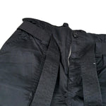 Diesel Pantalone tinta unita con Cinturino Nero per Bambina 0461 NERO DIESEL 