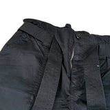 Diesel Pantalone tinta unita con Cinturino Nero per Bambina 0461 NERO DIESEL 