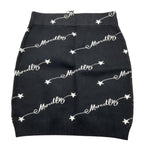 MARC ELLIS gonna tinta unita logata Nero per Bambina JMJSK00173 NERO MARC ELLIS 