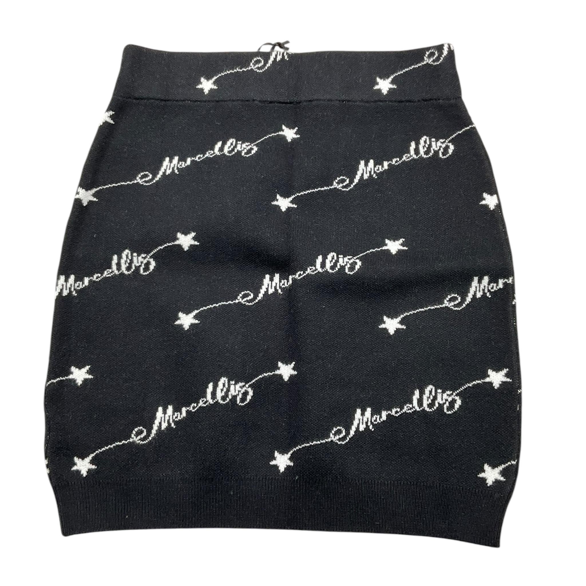 MARC ELLIS gonna tinta unita logata Nero per Bambina JMJSK00173 NERO MARC ELLIS 