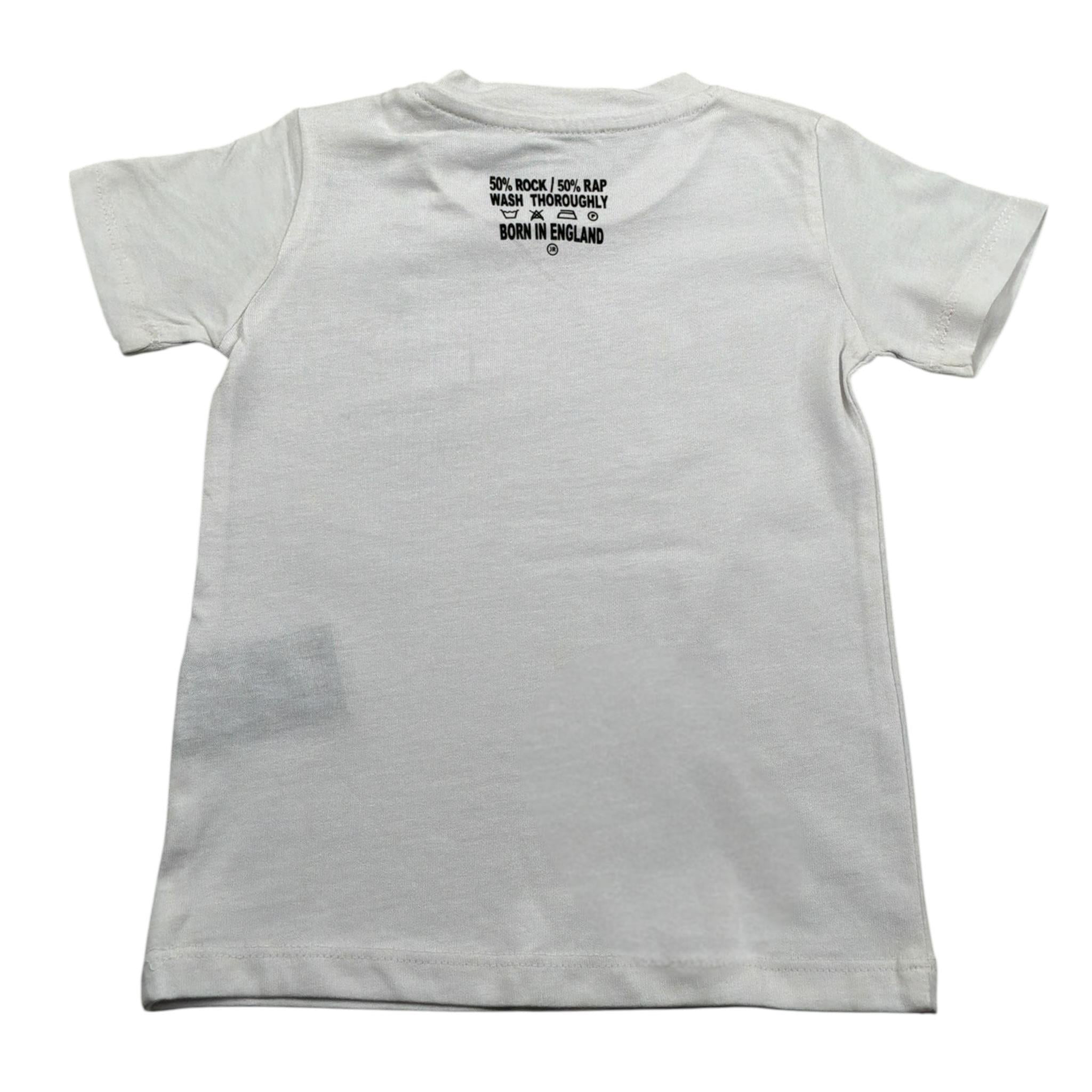 John Richmond T-Shirt Girocollo tinta unita con Stampa Bianco per Neonato RIP21046TS BIANCO JOHN RICHMOND 