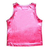 Diesel Canotta Tinta Unita con Logo per Bambina J02178XX MAGENTA DIESEL 