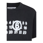 MAISON MARGIELA t-shirt girocollo tinta unita con stampa Grigio per Bambino M60671 GRIGIO MAISON MARGIELA 