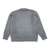 IL GUFO maglia tinta unita con ricami Grigio per Bambino A24MA470EM436 GRIGIO IL GUFO 