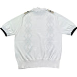 Paolo Pecora T-Shirt Girocollo Tinta Unita con Ricami In Maglia per Bambino PP4284 BIANCO PAOLO PECORA 