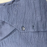 Lalalu' Gilet Tinta Unita con Bottoni Blu per Neonato