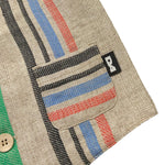 Daniele Alessandrini Gilet Tinta Unita con Fantasia A Righe per Bambino 1296B00300 BEIGE DANIELE ALESSANDRINI 