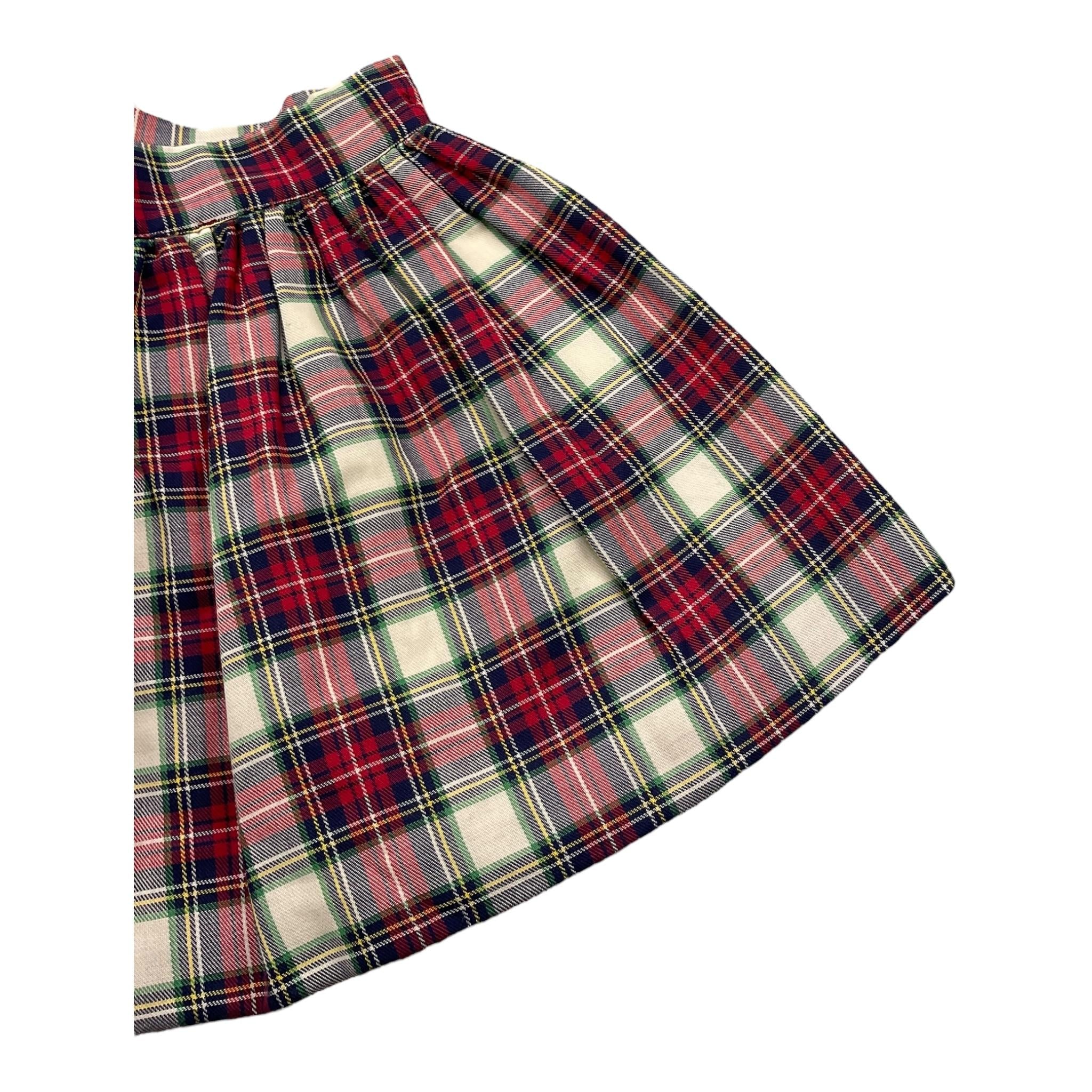 LA STUPENDERIA gonna fantasia scozzese  Rosso per Bambina TJGN44Z71 ROSSO LA STUPENDERIA 