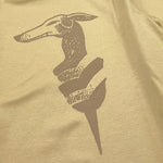 TRUSSARDI shirt girocollo tinta unita con stampa Beige per Bambino TBA25022TS BEIGE TRUSSARDI 