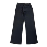 Versace Pantalone Tinta Unita Con Applicazione Nero Per Bambina