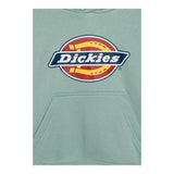 DICKIES felpa tinta unita con cappuccio e logo Verde acqua per Bambino DK0KWR27KBK1 VERDE ACQUA DICKIES 