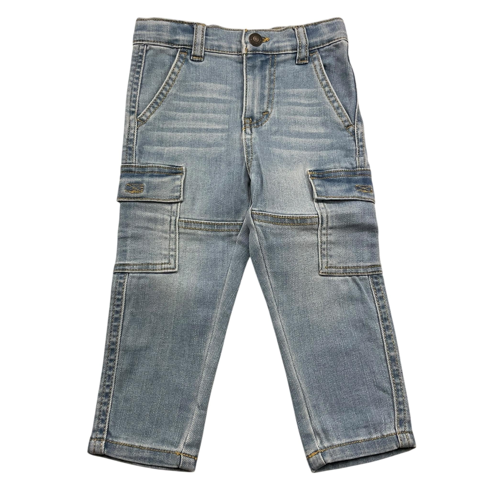 LEVI'S jeans tinta unita con tasconi Azzurro per Bambino 6EL330J AZZURRO LEVI'S 