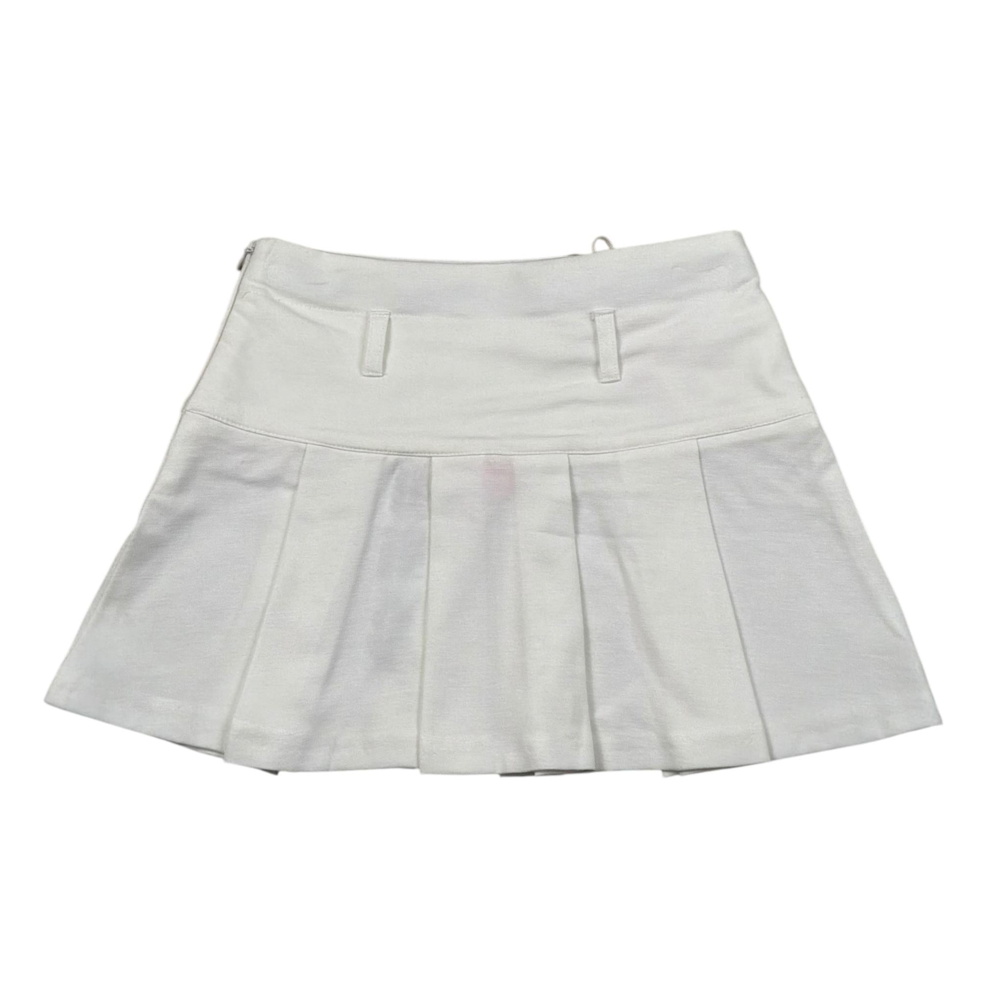 Imperial Gonna Tinta Unita con Girovita Regolabile per Bambina GB62172G75 BIANCO IMPERIAL 