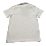 Suns68 Polo Mezza Manica Tinta Unita con Logo per Bambino CPA35301 BIANCO SUNS68 