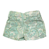 U+È Short Tinta Unita con Fantasia  per Neonata UE1845 BIANCO U+è 