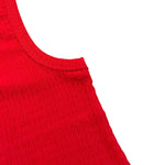 Dixie Canotta Girocollo Tinta Unita per Bambina MO07032G74 ROSSO DIXIE 